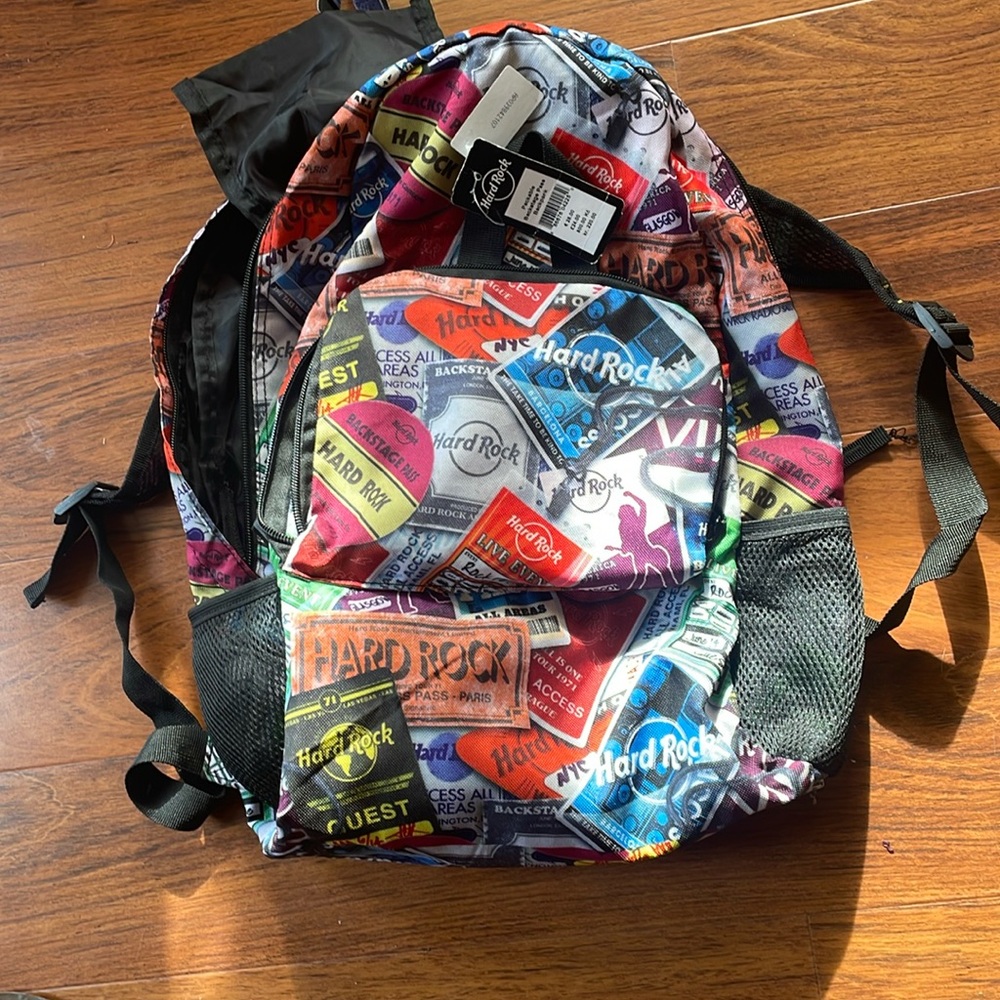 Hardrock Cafe backpack nwt